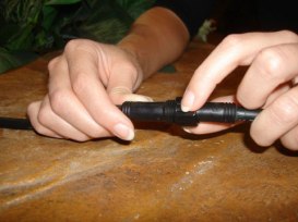 Screw the Cables Together