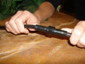 Done! A Perfect Water-Tight Air-Tight Connection Every Time!